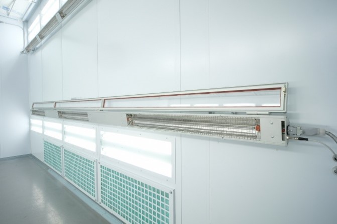 Spray booths 